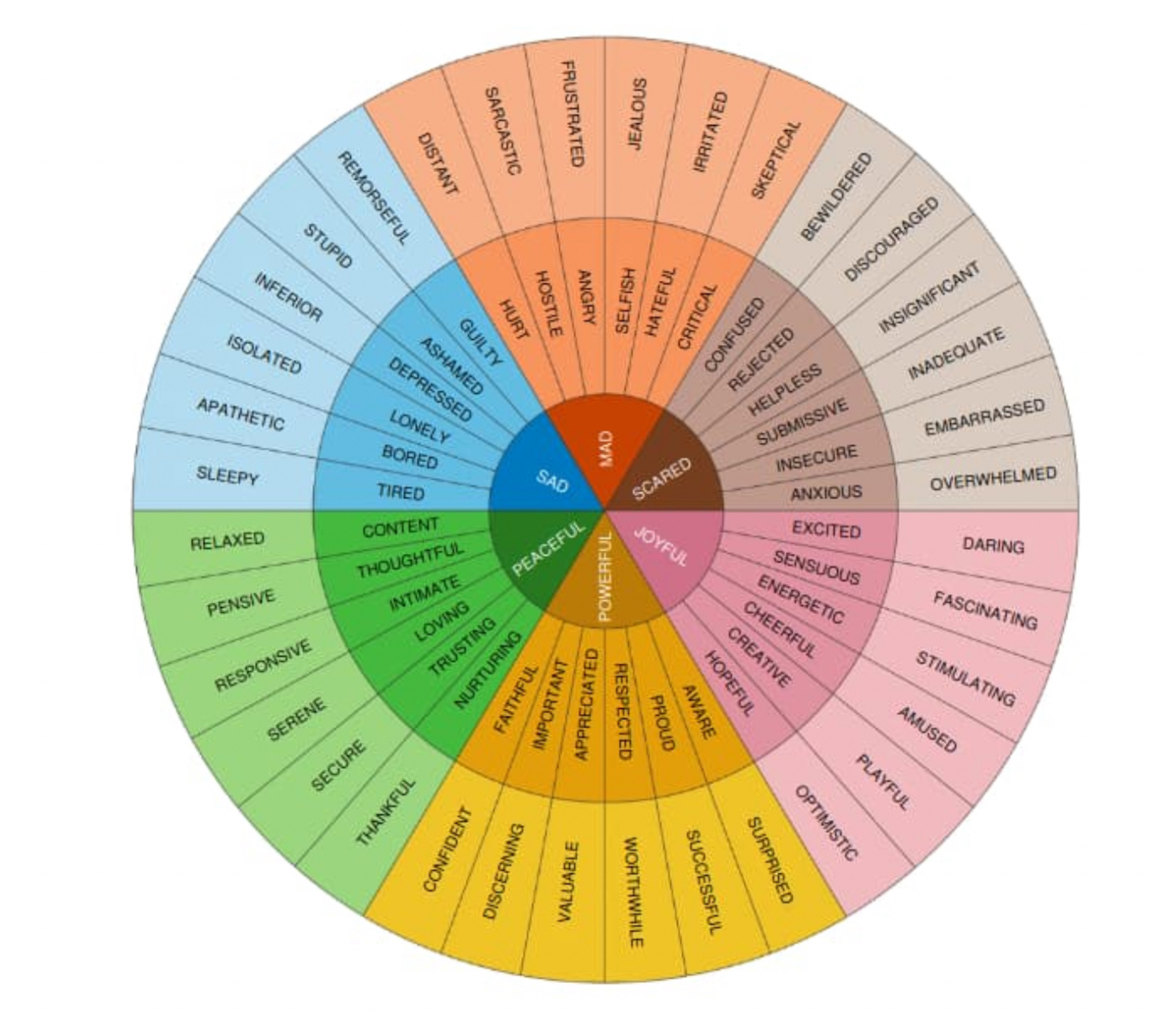 image of emotions wheel 4